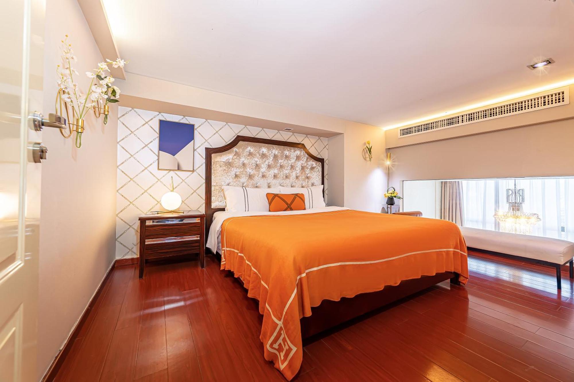 Waifiden Guangzhou Grand View Golden Palace Apartment - Free Shuttle Bus During The Canton Fair Eksteriør billede