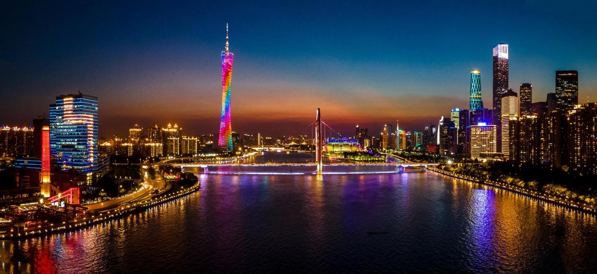 Waifiden Guangzhou Grand View Golden Palace Apartment - Free Shuttle Bus During The Canton Fair Eksteriør billede