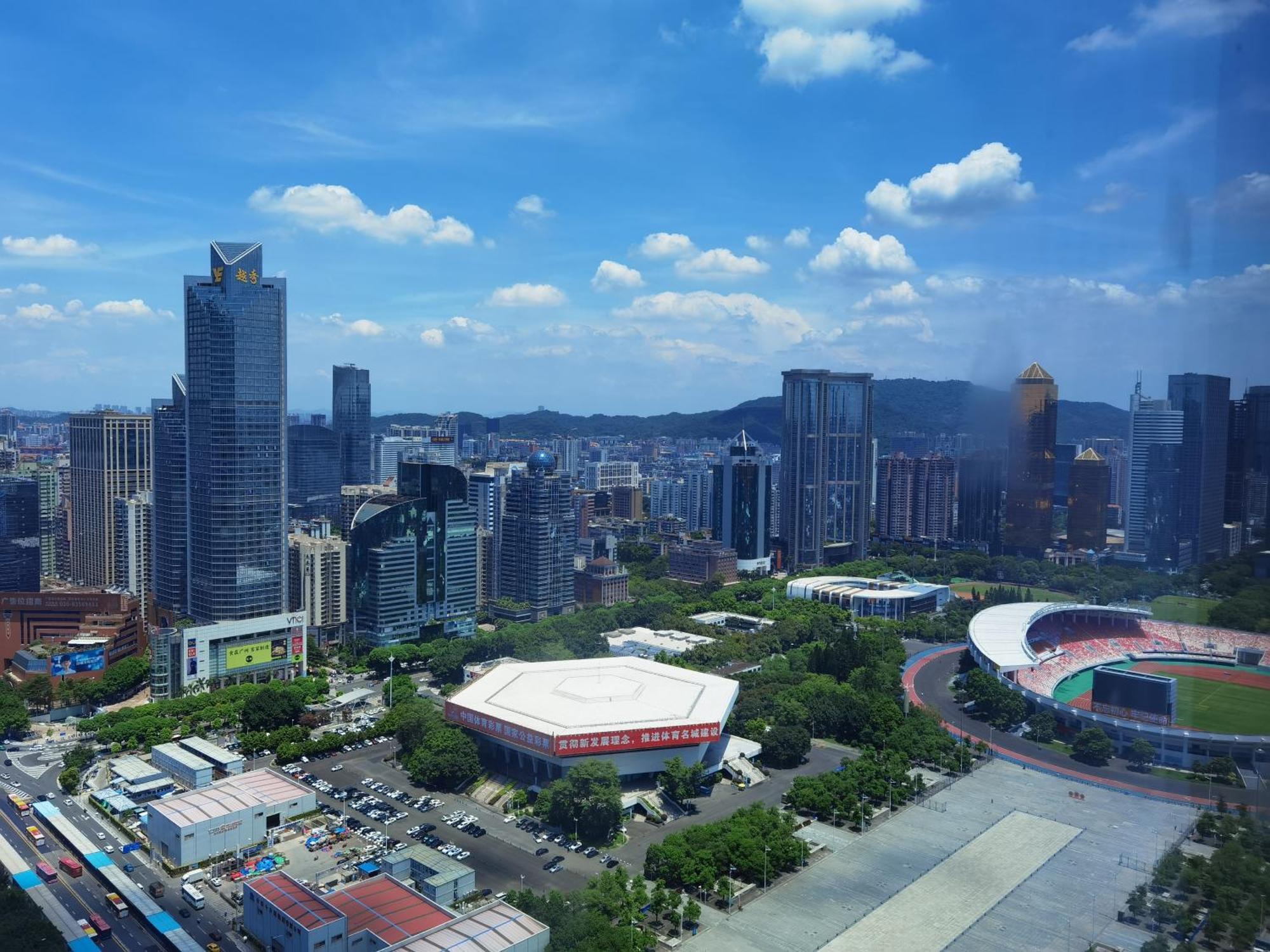 Waifiden Guangzhou Grand View Golden Palace Apartment - Free Shuttle Bus During The Canton Fair Eksteriør billede