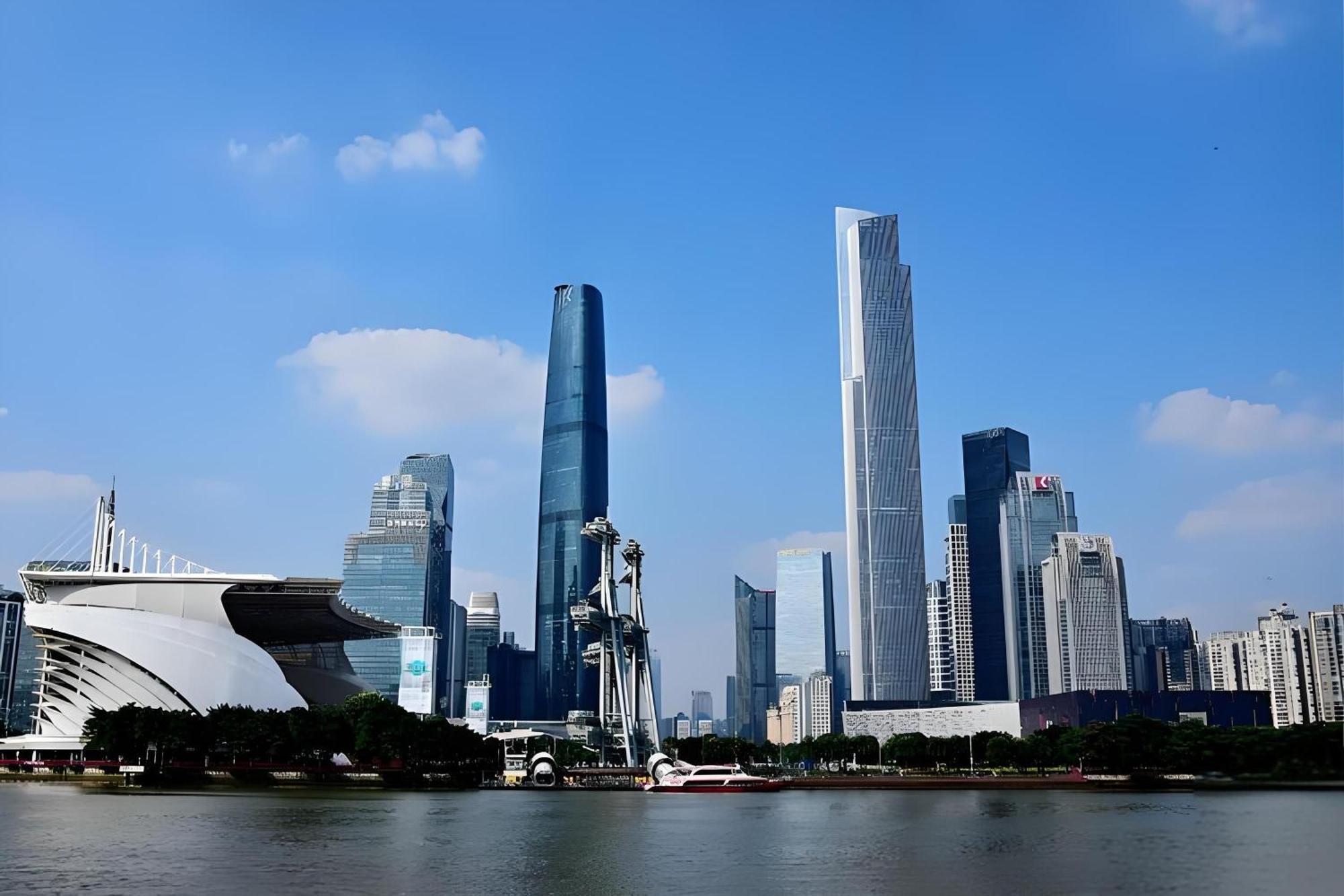 Waifiden Guangzhou Grand View Golden Palace Apartment - Free Shuttle Bus During The Canton Fair Eksteriør billede