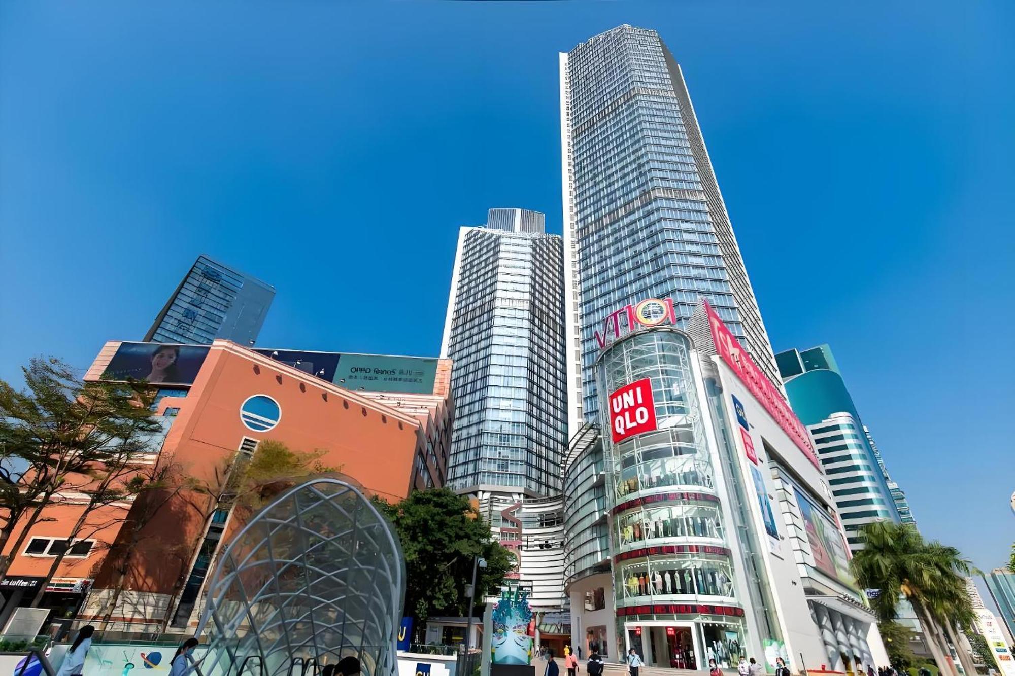 Waifiden Guangzhou Grand View Golden Palace Apartment - Free Shuttle Bus During The Canton Fair Eksteriør billede