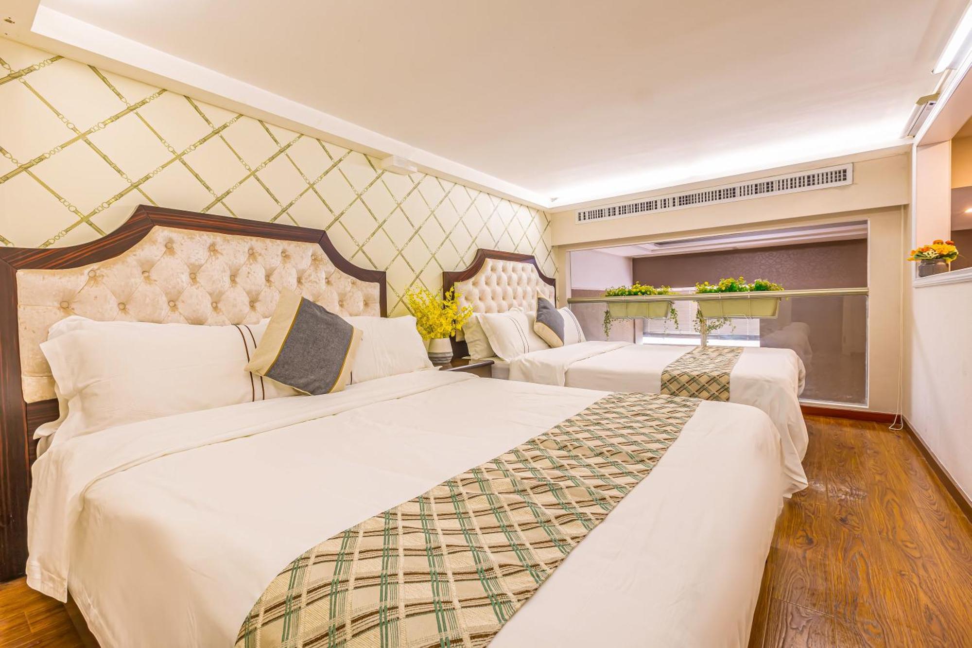 Waifiden Guangzhou Grand View Golden Palace Apartment - Free Shuttle Bus During The Canton Fair Værelse billede