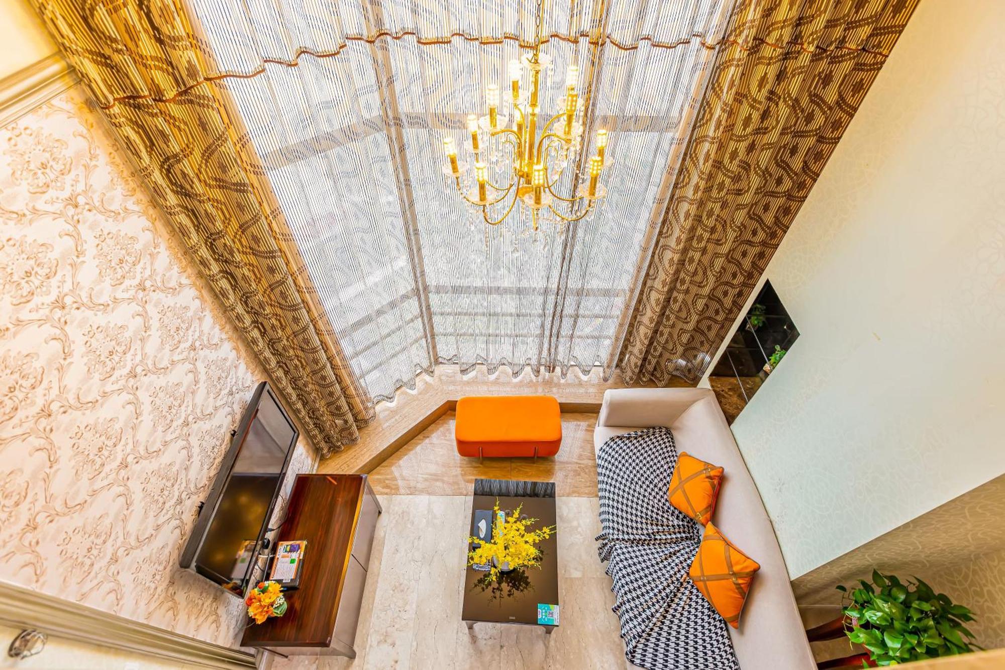 Waifiden Guangzhou Grand View Golden Palace Apartment - Free Shuttle Bus During The Canton Fair Værelse billede
